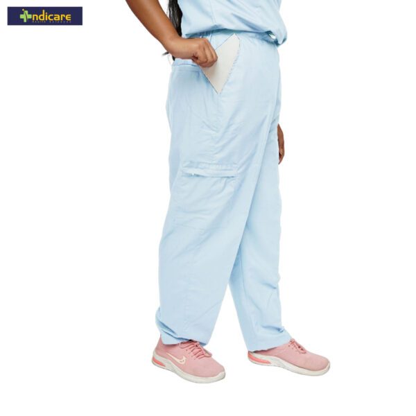 Women Scrub Pant with 4 pockets (Medical Blue)