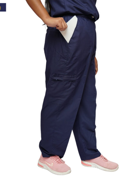 Women’s Scrub Pant with 4 pockets (Navy Blue)