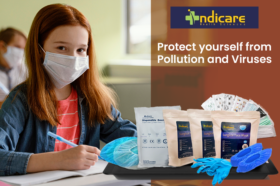Protect yourself from pollution and viruses