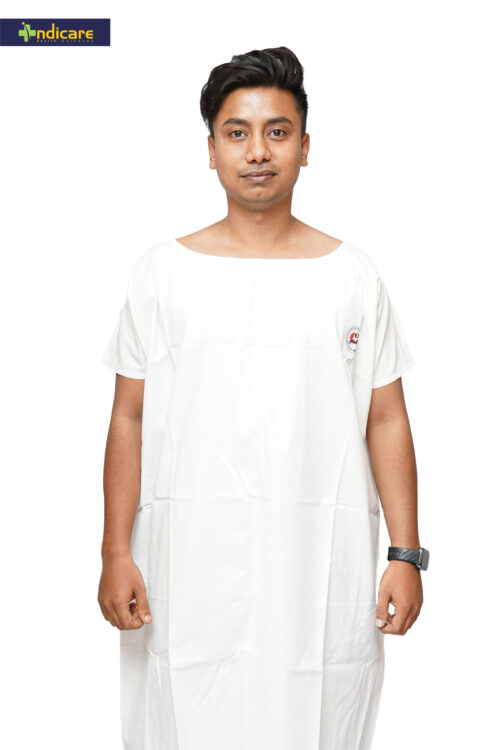 White Patient Gown