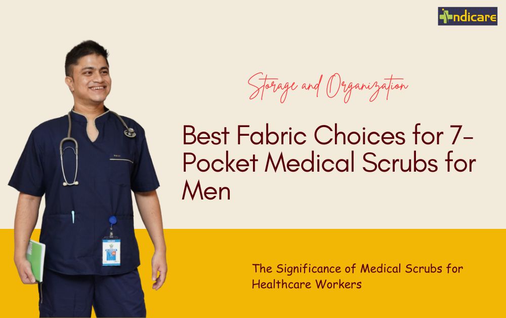 Best Fabric Choices for 7-Pocket Medical Scrubs for Men